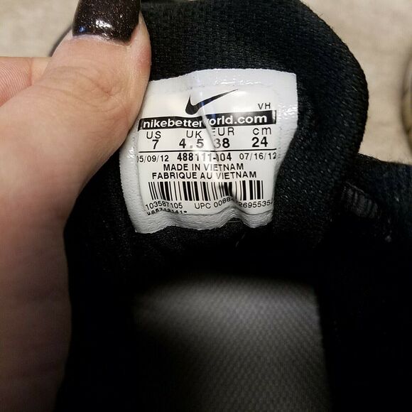 Nike Womens Total Core TR 488111-004 Size 7 Black  Running Shoes - Picture 9 of 10